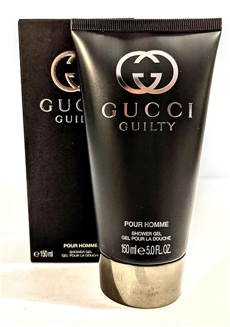 gucci guilty shower gel boots|Gucci shower gel for men.